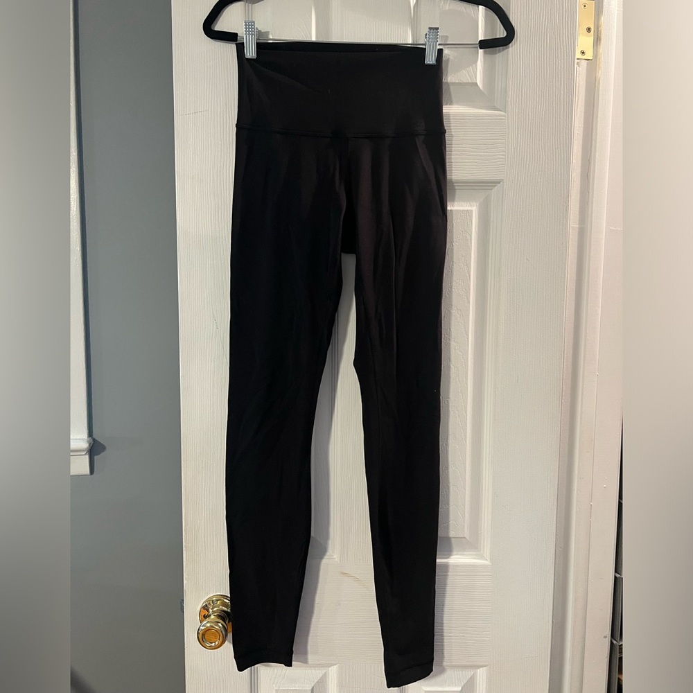 Lululemon, Black Leggings, Size 2